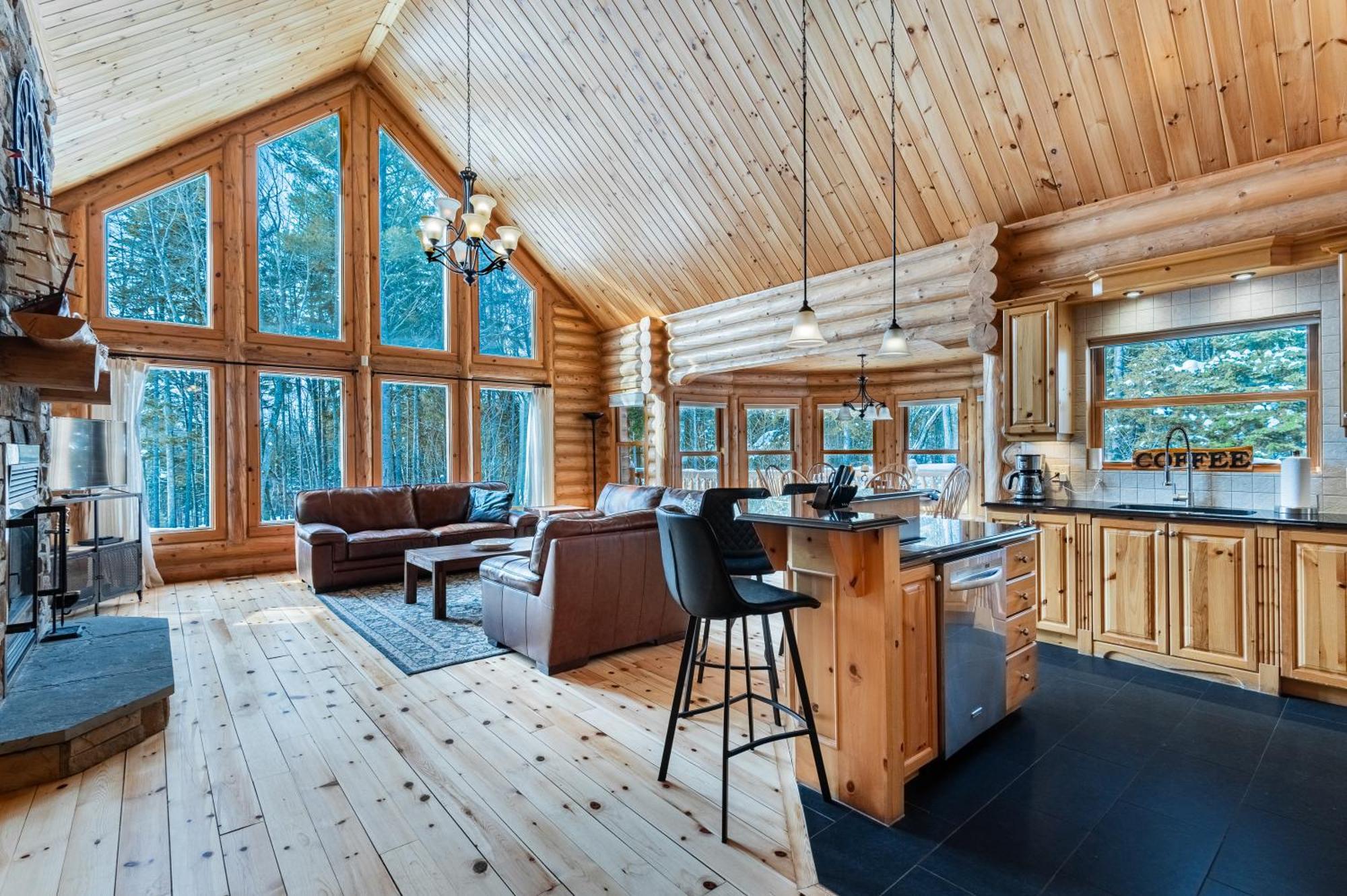 Fiddler Lake Resort Chalet 76 Deer Mille-Isles Exterior foto